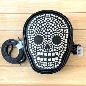 Skull Cross Body Bag Cosmetic Bag - Brand New - Bath & Body Works - Halloween